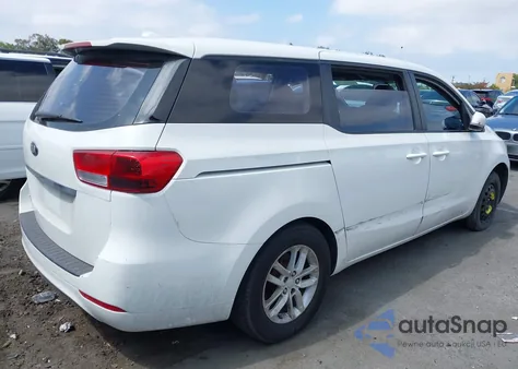 2016 Kia Sedona L from USA, damaged, VIN KNDMA5C1XG6184239